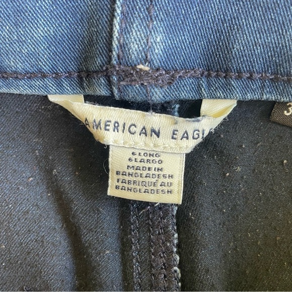 American Eagle Jeans Lace Up Front closure 360 Next level stretch Skinny Pull o - Picture 5 of 10